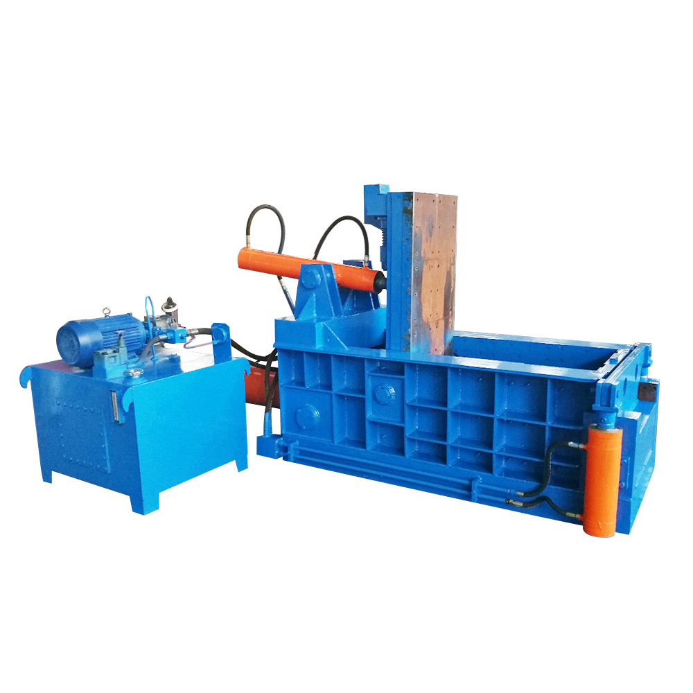 Y81Q-160 Double Directions Extruding Bale Forward Discharge Baling Machine