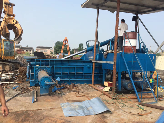 YS81-250 Double Master Cylinders Baling Press Machine Best Selling