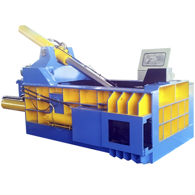 250Ton Side Push Type Metal Baler Large Chamber High Production