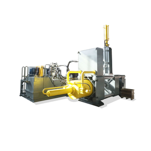 Y83W-500 Horizontal Metal Chips Briquetting Press Machine For Aluminum Steel Copper Brass