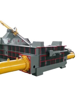 YS81 Series Double Main Cylinder Large Size Scrap Metal Baler with Automatic Bale Discharging 