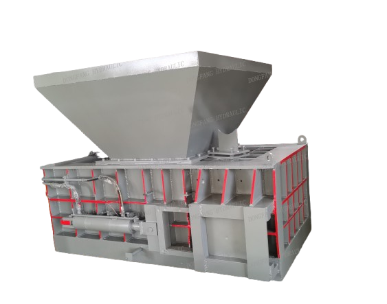 Y81T-125AD UBC Cans Baler with large feeding hopper