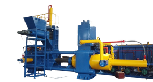 Large Horizontal Briquetting Press Machine 630Ton 1250Ton