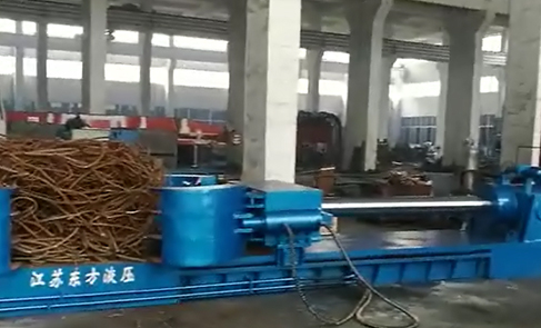 EJC-500 Steel Rebar Bale Breaker Mechnical claws Machine