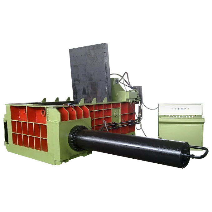 Metal baler machine factory inspection